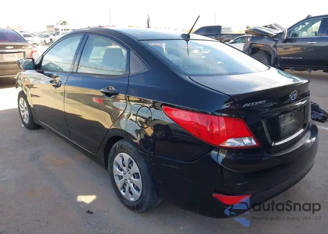 2017 Hyundai Accent Se z USA, uszkodzony, nr VIN KMHCT4AE0HU324443